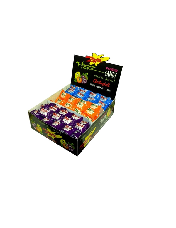 Zotz - Blue Raspberry, Orange, Grape