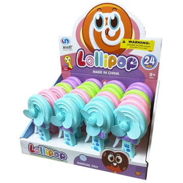 Hand Fan - Lollipop Shape