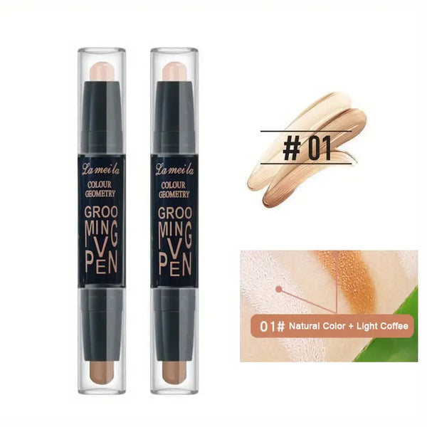 2-Color Double Headed Contouring Pen