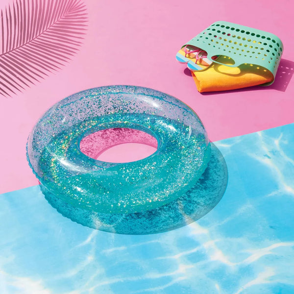 Inflatable Glitter Swim Tube