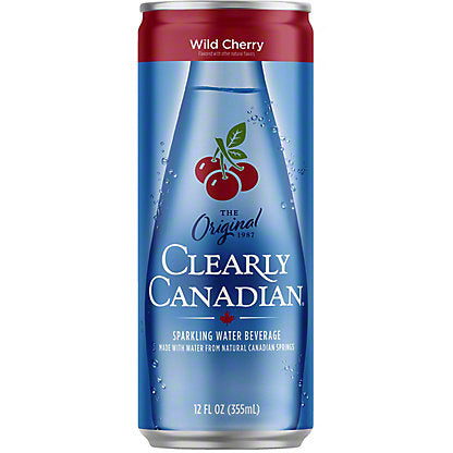 Wild Cherry Clearly Canadian