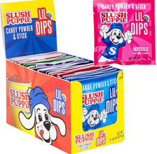 Nostalgic 1970 SLUSH PUPPIE® Lil Dips Powder & Stick 36ct