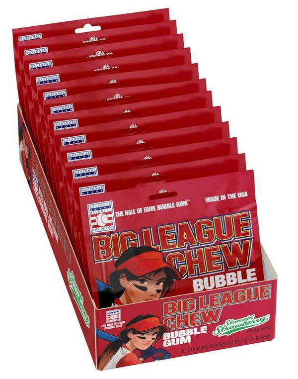 Nostalgic “Strawberry 🍓💥 Female” Big League Chew Est.1980