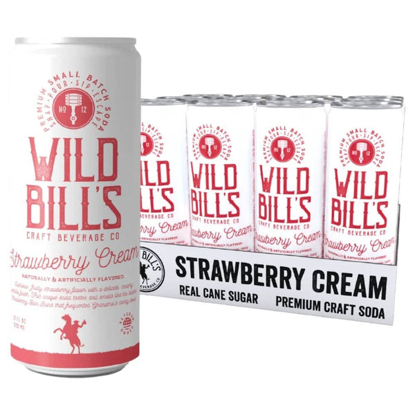 Wild Bill's Strawberry Cream Soda