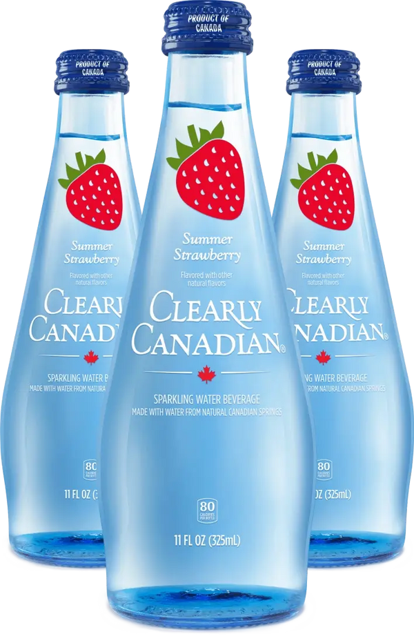Summer Strawberry Sparkling Water