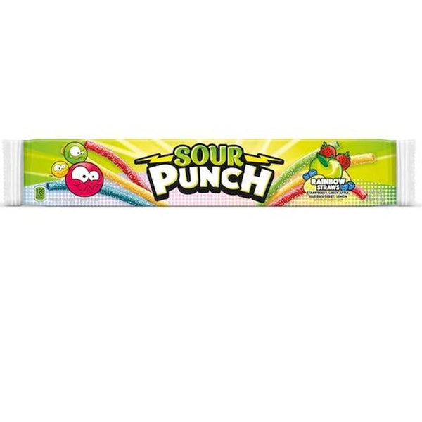 Sour Punch Rainbow Straws