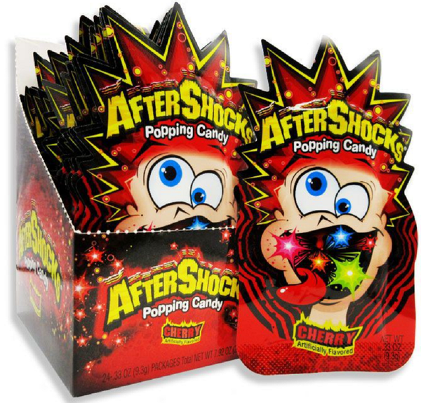Aftershocks Popping Candy - Cherry