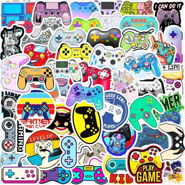 Video Gaming Stickers