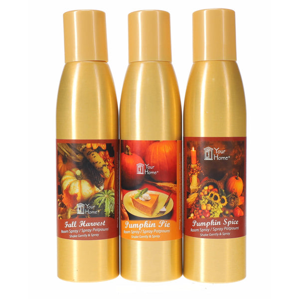 Room Spray Fall Scents Gold Can 8oz