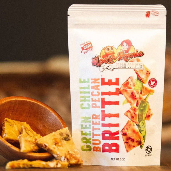 Green Chile Butter Pecan Brittle | 3 oz.