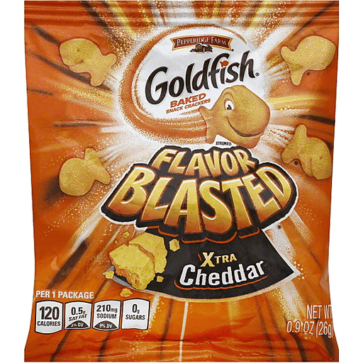 Goldfish Flavor Blasted Xtra Cheddar