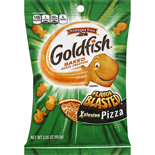 Goldfish Flavor Blasted Xtra Cheesy Pizza